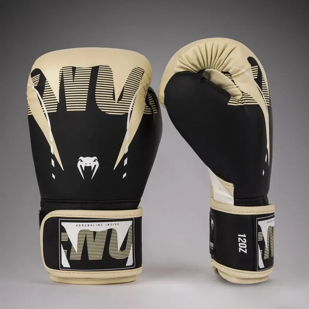 Guantes de boxeo Venum adrenaline - negro / marfil