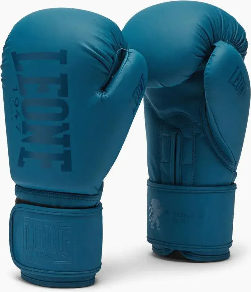 Guantes de boxeo Leone tone x GN058 verde azulado OTANEO