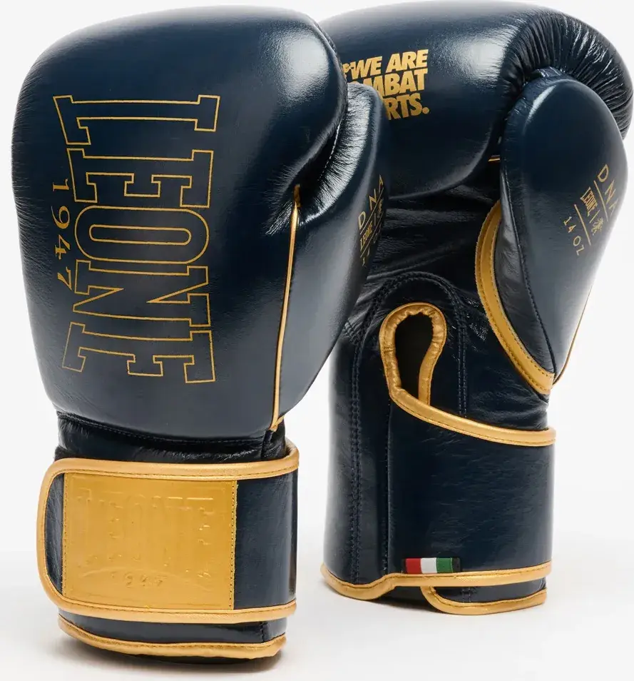 Guantes de boxeo Leone 1947 dna premium blanco GN002