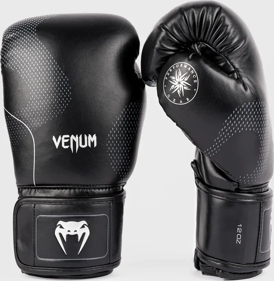 Guantes de boxeo Venum nexus negro NEGRO-PLATA-128
