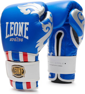 Guantes de boxeo Leone 1947 "thai style" GN114 - Azul