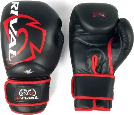 Guante de boxeo Rival RS4 aero sparring - Negro