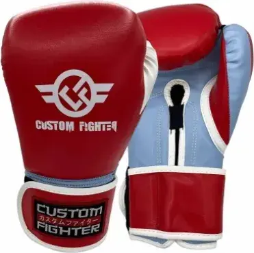 Guantes de boxeo custom fighter "iron fist" black microfibra