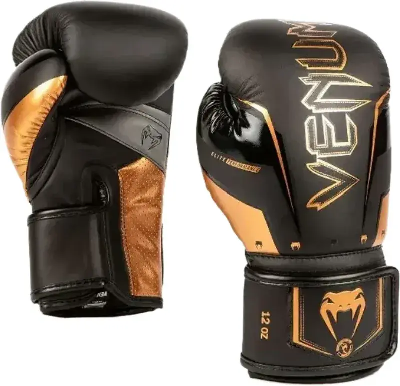 Guantes de boxeo Venum elite evo negro / bronce